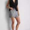 Pantalones cortos de chándal de denim de algodón