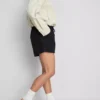 Pantalones cortos de chándal de denim de algodón