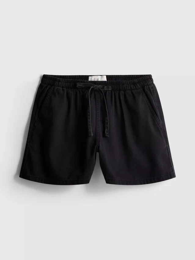 Pantalones cortos de chándal de denim de algodón