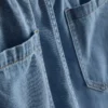 Pantalones cortos de chándal de denim de algodón