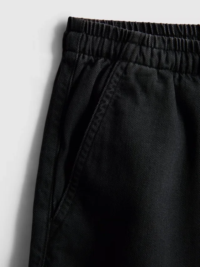 Pantalones cortos de chándal de denim de algodón