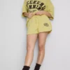 Pantalones cortos de club de corredores con alto contenido de algodón