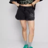 Pantalones cortos de club de corredores con alto contenido de algodón