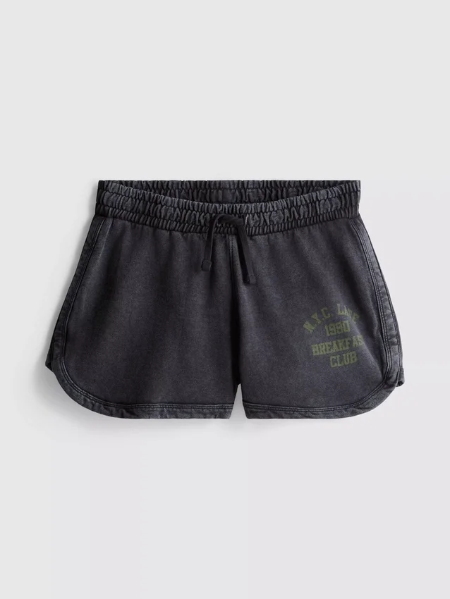 Pantalones cortos de club de corredores con alto contenido de algodón