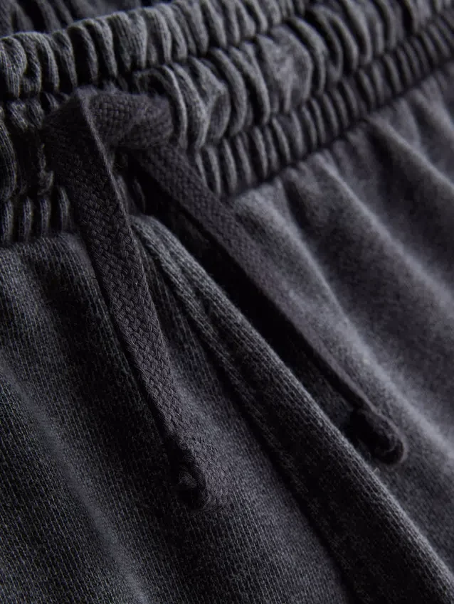 Pantalones cortos de club de corredores con alto contenido de algodón