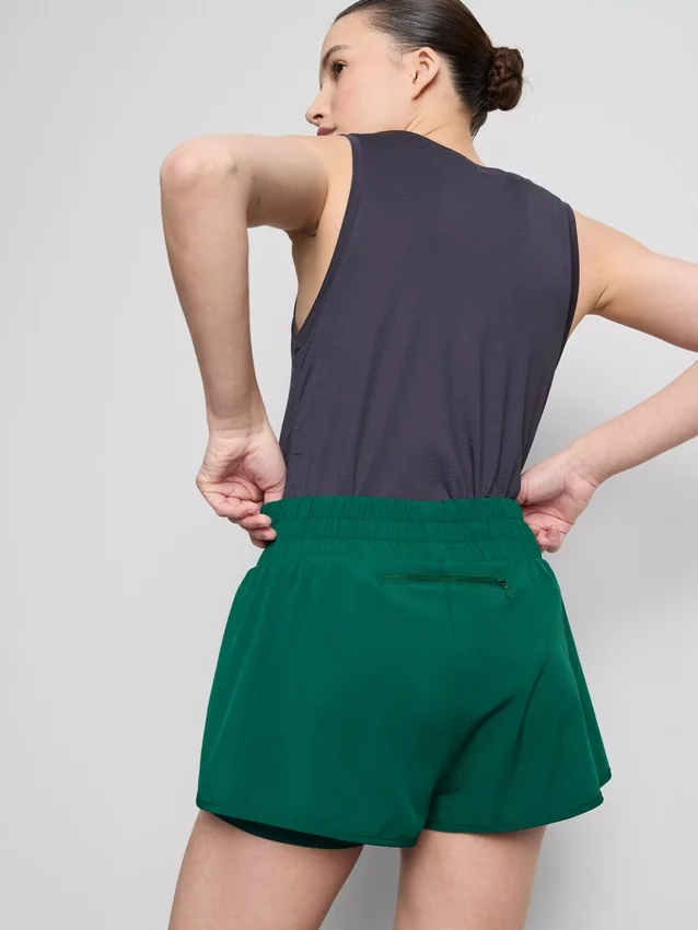 Pantalones cortos de correr con capas