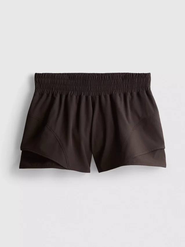 Pantalones cortos de correr de tejido deportivo