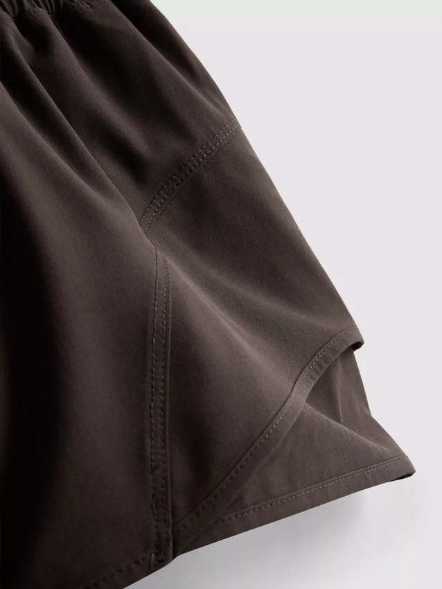 Pantalones cortos de correr de tejido deportivo