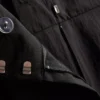 Pantalones cortos de crucero texturizados de cintura alta