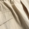 Pantalones cortos de crucero texturizados de cintura alta