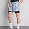 Pantalones cortos de gimnasio 2 en 1