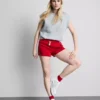 Pantalones cortos de jersey con alto contenido de algodón