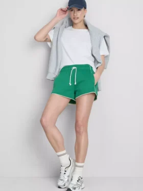 Pantalones cortos de jersey con alto contenido de algodón