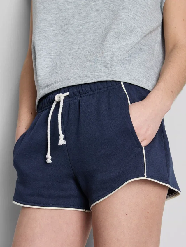Pantalones cortos de jersey con alto contenido de algodón