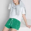 Pantalones cortos de jersey con alto contenido de algodón