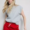 Pantalones cortos de jersey con alto contenido de algodón