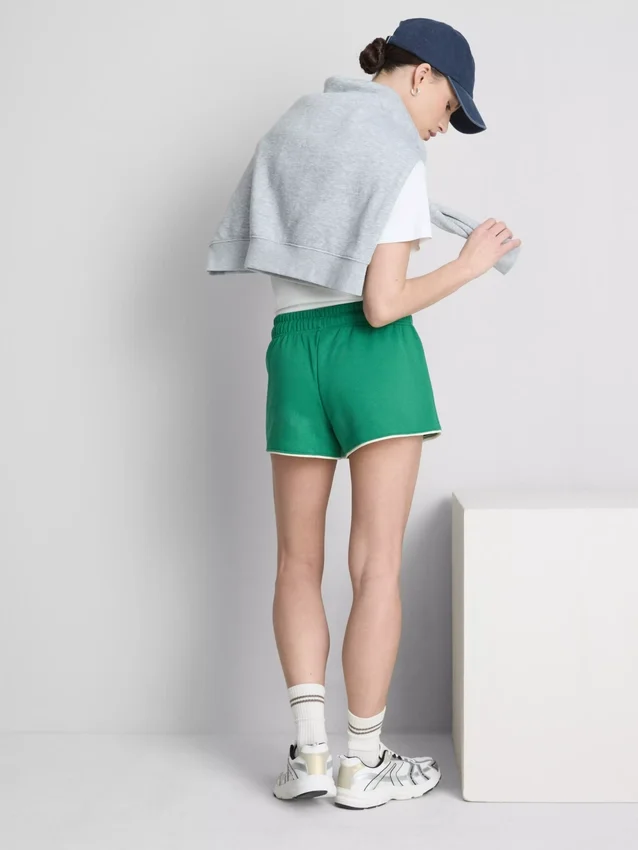 Pantalones cortos de jersey con alto contenido de algodón