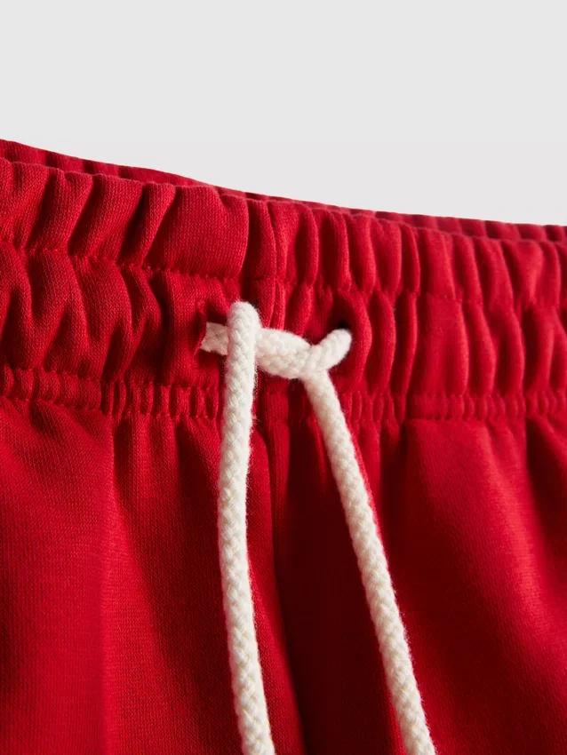 Pantalones cortos de jersey con alto contenido de algodón