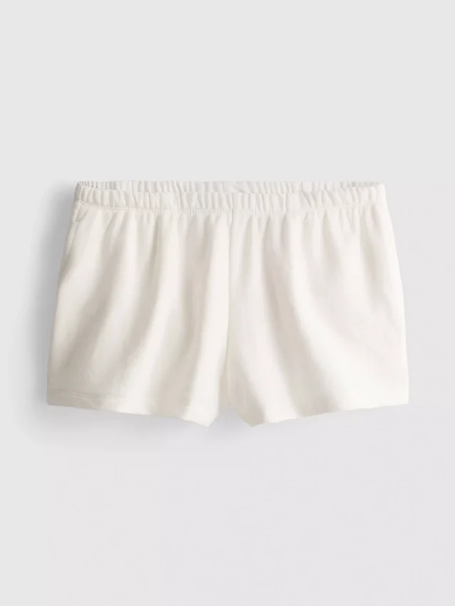 Pantalones cortos de jersey con alto contenido de algodón de Paula Echevarría