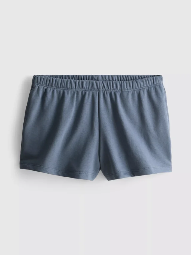 Pantalones cortos de jersey con alto contenido de algodón de Paula Echevarría