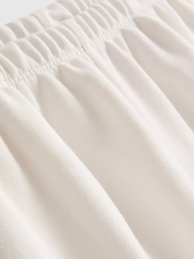 Pantalones cortos de jersey con alto contenido de algodón de Paula Echevarría