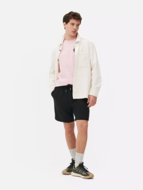 Pantalones cortos de jersey con cordón
