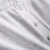 Pantalones cortos de jersey con detalles de botones, con alto contenido de algodón