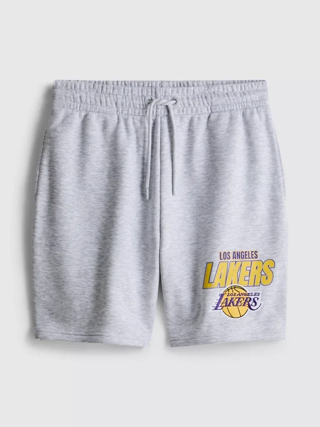 Pantalones cortos de los Lakers de Los Ángeles de la NBA