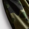 Pantalones cortos de malla con estampado de camuflaje