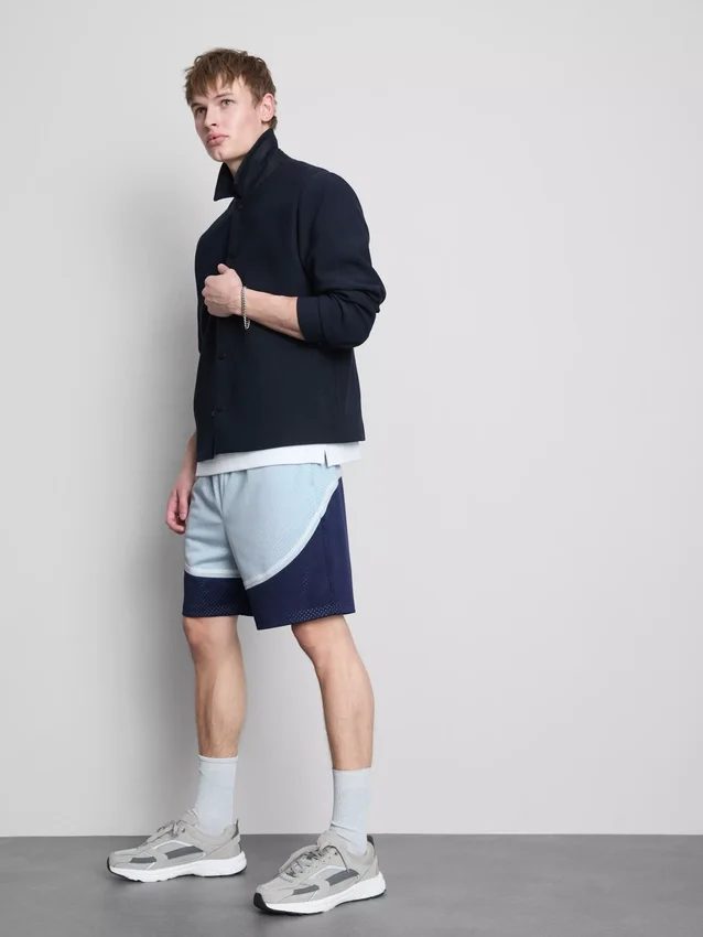 Pantalones cortos de malla para gimnasio