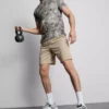 Pantalones cortos de malla para gimnasio