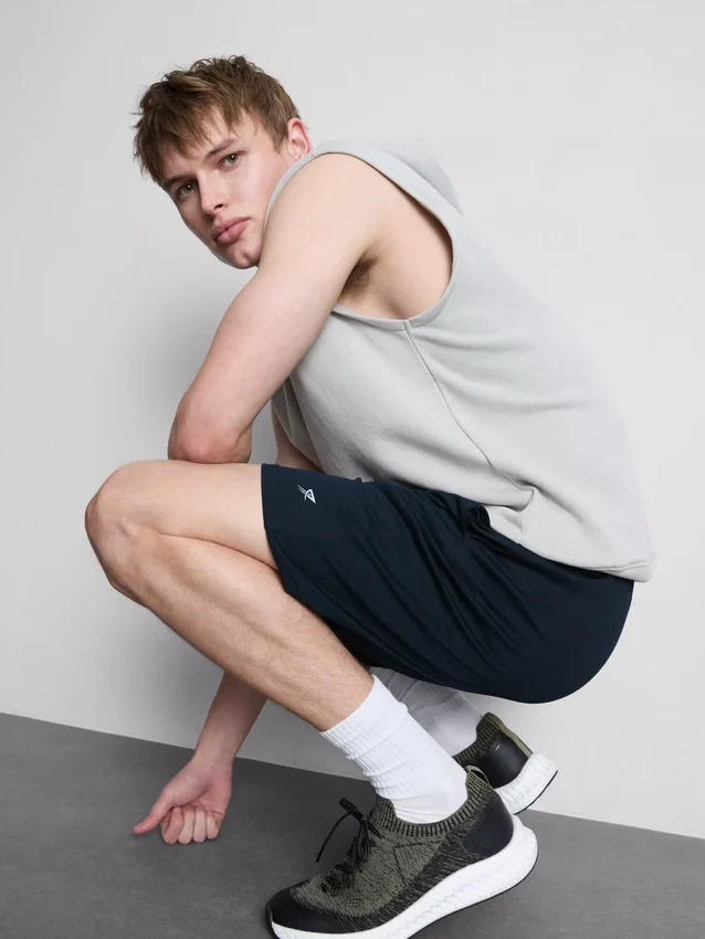 Pantalones cortos de malla para gimnasio