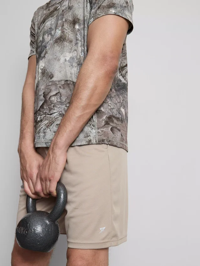Pantalones cortos de malla para gimnasio