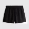 Pantalones cortos de mezcla de algodón con cintura elástica