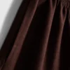 Pantalones cortos de mezcla de algodón con cintura elástica