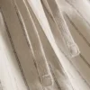 Pantalones cortos de mezcla de lino con rayas