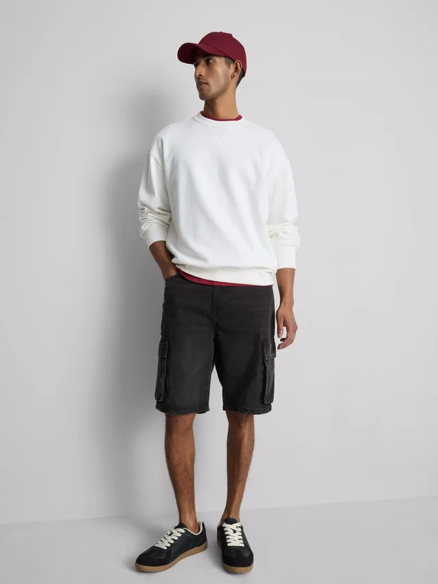 Pantalones cortos de mezclilla