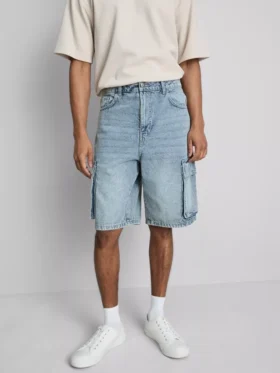 Pantalones cortos de mezclilla