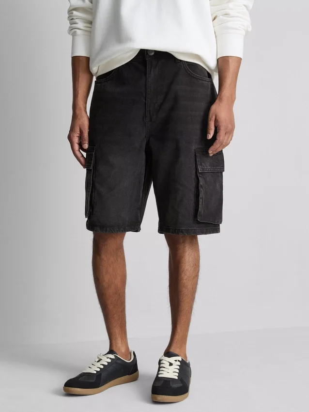 Pantalones cortos de mezclilla