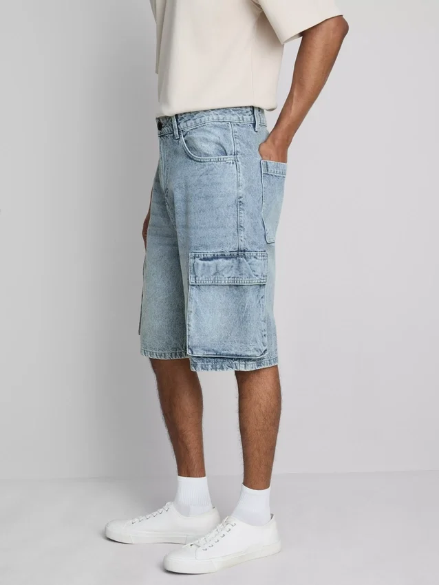 Pantalones cortos de mezclilla