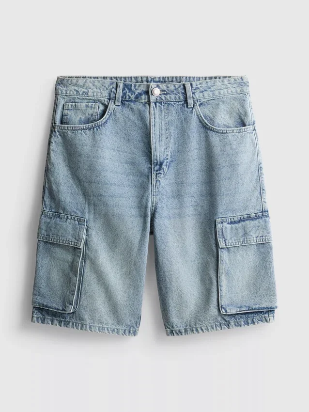Pantalones cortos de mezclilla