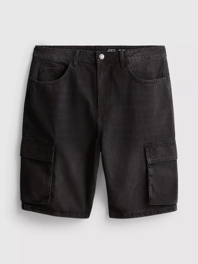 Pantalones cortos de mezclilla