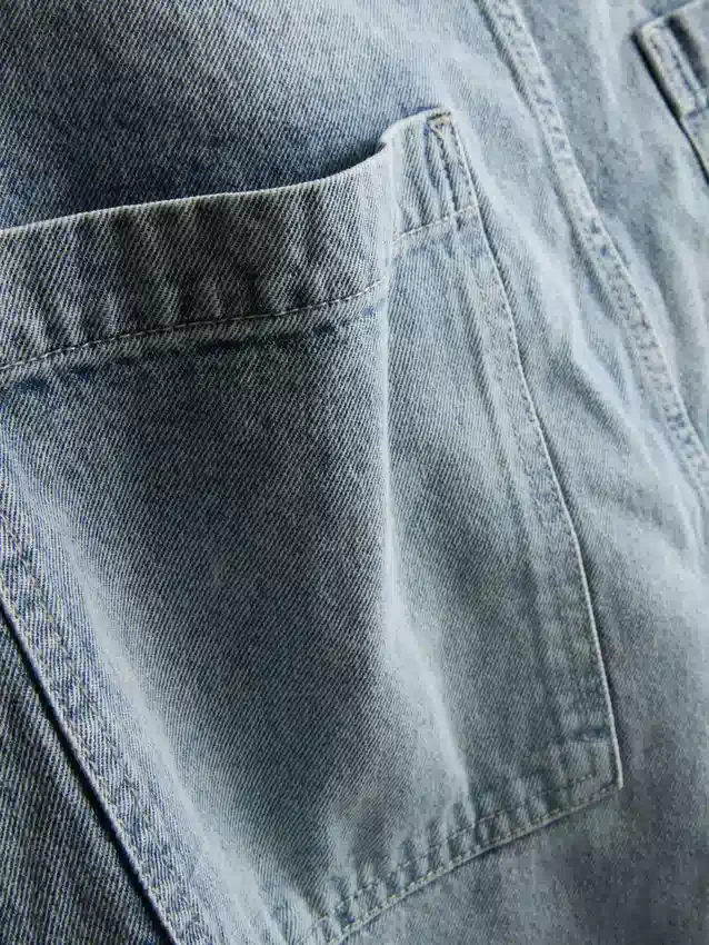 Pantalones cortos de mezclilla
