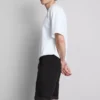 Pantalones cortos de mezclilla ajustados de talle medio