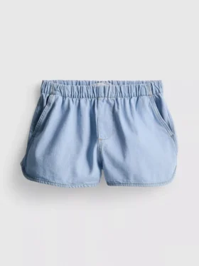 Pantalones cortos de mezclilla de algodón