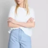 Pantalones cortos de mezclilla de algodón