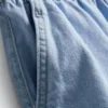 Pantalones cortos de mezclilla de algodón