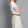 Pantalones cortos de mezclilla de algodón