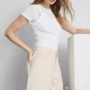 Pantalones cortos de mezclilla de algodón