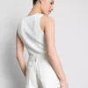 Pantalones cortos de mezclilla de algodón